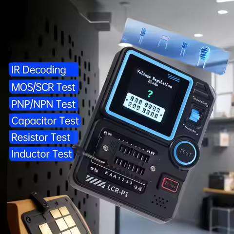 LCR-P1 Transistor Tester Diode Triode Transistor Capacitance Meter Resistance LCR Meter Multifunctio