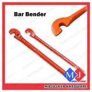 Steel Bar Bender Orange 3/8 1/2" Heavy Duty Rebar Steel Bar Batang Bengkok Besi Besi Buat Ring Metal