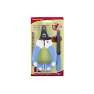 *Ready Stock* 5028+A2 Nail Cutter (Medium) with Nail File (Blue Handle) (8.0 W x 15.0 H)