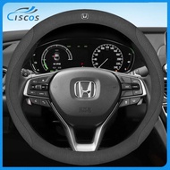 Ciscos Car Steering Wheel Protector Cover Car Accessories For Honda Vezel Fit Civic Jazz City Odyssey HRV Accord CRV BRV Mobilio BRIO