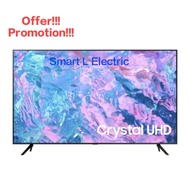 (Offer READY STOCK) Samsung CU7000 75inch 4K UHD Smart TV Crystal Processor 4K UA75CU7000