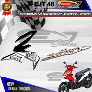 VARIASI STRIPING STIKER BEAT F1 2017 - 2020 / DECALL STIKER BEAT