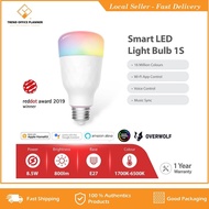 Yeelight Smart LED Bulb 1S Multi Colour 8.5w RGB Gaming Light WiFi APP Control Apple Home Kit E27 So