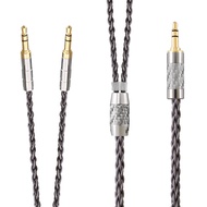 8 Cores 4.4mm 4 pin Xlr 2.5mm Headphone Earphone Cable For 3.5 Hifiman Ananda sundara HE1000se HE6se