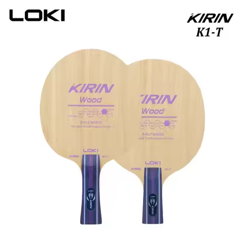 Original Loki Table Tennis Blade Kirin K1-T 5ply Wood Ping Pong Racksts Kirin Series Blade FL Pure W
