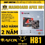 Main Abux H81 ( LGA1150 ) – Genuine – 2 years – Supports Intel socket 1150 Chip – Computer motherboa
