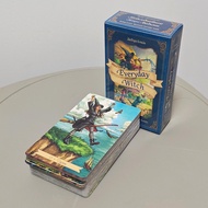 Everyday Witch Tarot in Russian Language 10.3*6cm 78 Pcs Fun, Practical, Easy-to-use Tarot Cards Bas