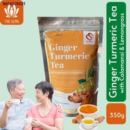JIK10.19✱✼✴The Alma/ Sague Ginger Turmeric Tea with Calamansi &amp; Lemongrass Stevia/ 350grams/ Vitamin