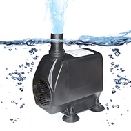 Mini Submersible Water Pump Flow Adjustable Max 2500L/H 8.2ft Lift Portable Electric with 6.5ft Cabl