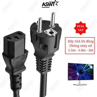 Dell UltraSharp U2424H U2424HE U2724D U2724DE monitor power cord length 1.5m 3m 5m genuine copper co