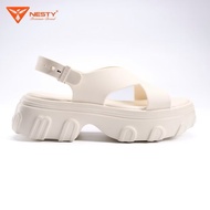 Giày Sandal Nữ NESTY NE24 Quai Chéo Đế Cao 5cm (Có Hộp) – Siêu Nhẹ Êm Chân Dễ Phối Đồ