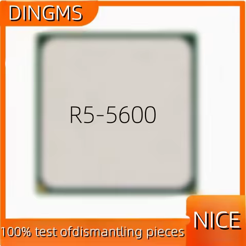 Used CPU AMD Ryzen 5, R5 5600, 3,5 GHz, 6 núcleos, 12 thread, 7NM, L3 = 32M, 100-000000927, Soquete 
