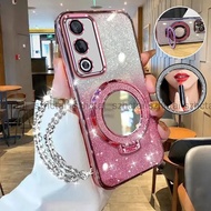 Casing Oppo A3 Pro 5G A3X 5G/ A3 A38 A18 A58 A60 A79 5G Luxury Electroplated Glitter Phone Case with