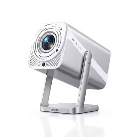 TOPRO Projector Native 800 ANSI 4K Support , Auto Focus/Keystone 1080P Portable Projector , WiFi 6 B