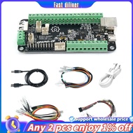 In stoick- V5.6E RP2040 Advanced Breakout USB Passthrough  Fighting Board for //PC Fight Stick Arcad