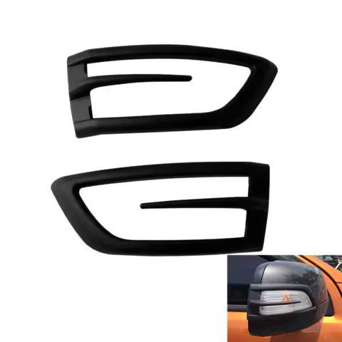 For Ford Ranger T7 Everest Endeavour 16-19 Car Rearview Mirror Decoration Sticker Rear View Lights D