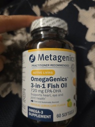 Metagenics OmegaGenics 3-in-1 fish oil