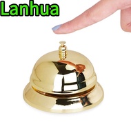 LANHUA Bell Ringers, Gold Call Bell, Service Desk Bell