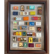 S.a.Frame | 3D Frame Vintage Profile Maroon Wood 3D Frame/ - Custom