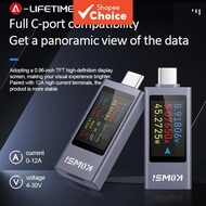 One Set DC 4-30V 12A IPS Display Tester C-Type Volt Current Monitor For Battery Capacity Detection