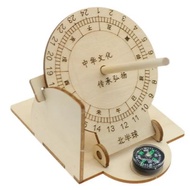 Educational Toys Equatorial Sundial Clock