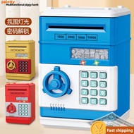 【In Stock】PALETTY Saving Money Box, 6 Colors Plastic Electronic Piggy Bank,  Password Counter Code E