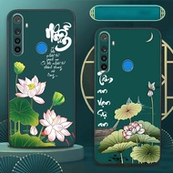Realme C3 / 5 / REALME 5I / Realme Q / REALME 5 Pro / REALME C3 phone case with calligraphy, wealth,