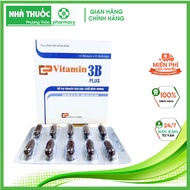 CP Vitamin 3B Plus - Box of 10 blisters * 10 tablets Vitamin supplement (B1, B6, B12) helps improve 