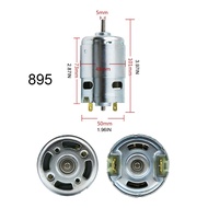 Electric Fan Alloy Motor 775795895 High Torque Ball Bearing 12V Micro DC Motor Car Wash Pump Replacement Accessories