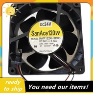 For FANUC for  A90L-0001-0509 9WF1224H1D03 24V 0.32A CPU Cooler Fan 12038 120x120x38mm Cooling Fan