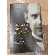Chess book Alexander Alekhine Alexander Alekhine's Best Games: Algebraic Edition