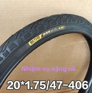 Lốp Xe Đạp Gấp Dày 20X1.75 Lốp Bên Trong Và Lốp Bên Ngoài 47-406 Phụ Kiện Xe Đạp Khác Phụ Kiện Xe Đạ