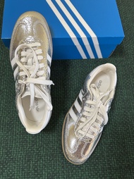 adidas originals Samba OG 舒適 薄底 銀色