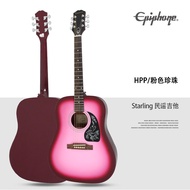 กีตาร์โปร่ง Epiphone Starling PRO-1 วัสดุไม้คลาสสิกสําหรับการอัพเกรดขั้นสูง เหมาะสําหรับดนตรีพื้นบ้า