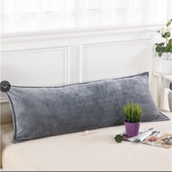 Large size luxury plush pillow with free pillow insert 50x1m5, 50x1m6