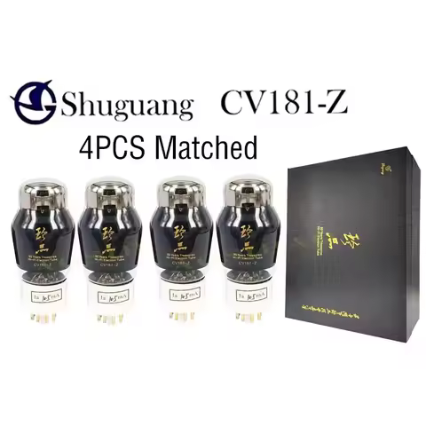 SHUGUANG CV181-Z CV181Z Vacuum Tube Treasures Replace 6SN7 6H8C 6N8P CV181 Electron Tube Amp HIFI Au
