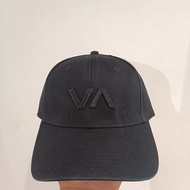 Men's Rvca va baseball cap black hat