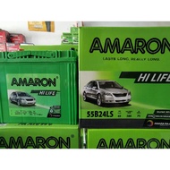 [Ready Stock] Amaron Hi-Life NS60LS / 55B24LS Battery