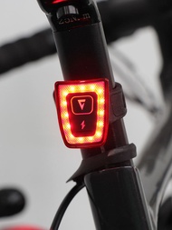 = 24 Hours GIANT GIANT Bicycle Tail Light Waterproof USB Charging Warning Light Mountain Bike Road Bike Night Riding Helmet Light