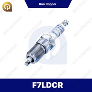 Original Bosch F7LDCR 2-Prong Spark Plug Copper BMW CHEVROLET