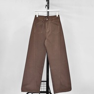 Atipashop - SEAMMY JEANS กางเกงยีนส์ ทรงกระบอกกลาง