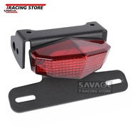 Halloween For Suzuki DRZ400E DRZ400S DRZ400SM License Plate Holder with Brake Light Turn Signal Dayt