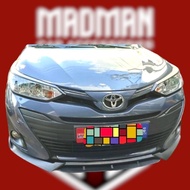 Vios 20 to 21 Front Bumper Chin Diffuser Bodykit