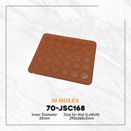 48Holes Silicon Oven Baking Macaron Mat 烘焙硅胶马卡龙垫（48粒）
