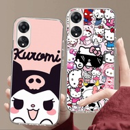 W-35 K-urom-i TPU Soft Case for OPPO A38 A78 Reno 13F 5G A60 A18 A17 A58