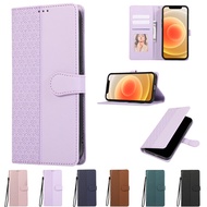 High-end Leather Case For Samsung A51 A71 A22 A72 A52 A52S 4G 5G Fashion Flip Cover Casing Soft Shell Card Holder