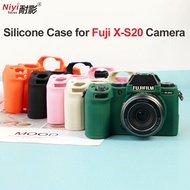 Soft Silicone Camera Case Armor Skin Feeling DSLR bag Cover For Fuji XS20 XS10 Fujifilm Camera Acces