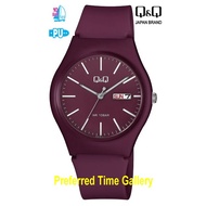 (Men)100% ORIGINAL Q&Q A212J011Y Day & Date Display Resin Strap Men Watch
