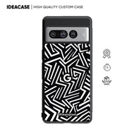 Case Casing Hybrid Google PIXEL 9 8 8a 7 7a 6 6a 5 4 4a 3 3a Pro XL 5g Teampixel Abstract TP012