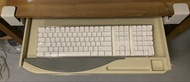 [清倉平賣] 唔使鑽窿 容易安裝 夾桌枱底隱藏式鍵盤抽屜托架 keyboard drawer